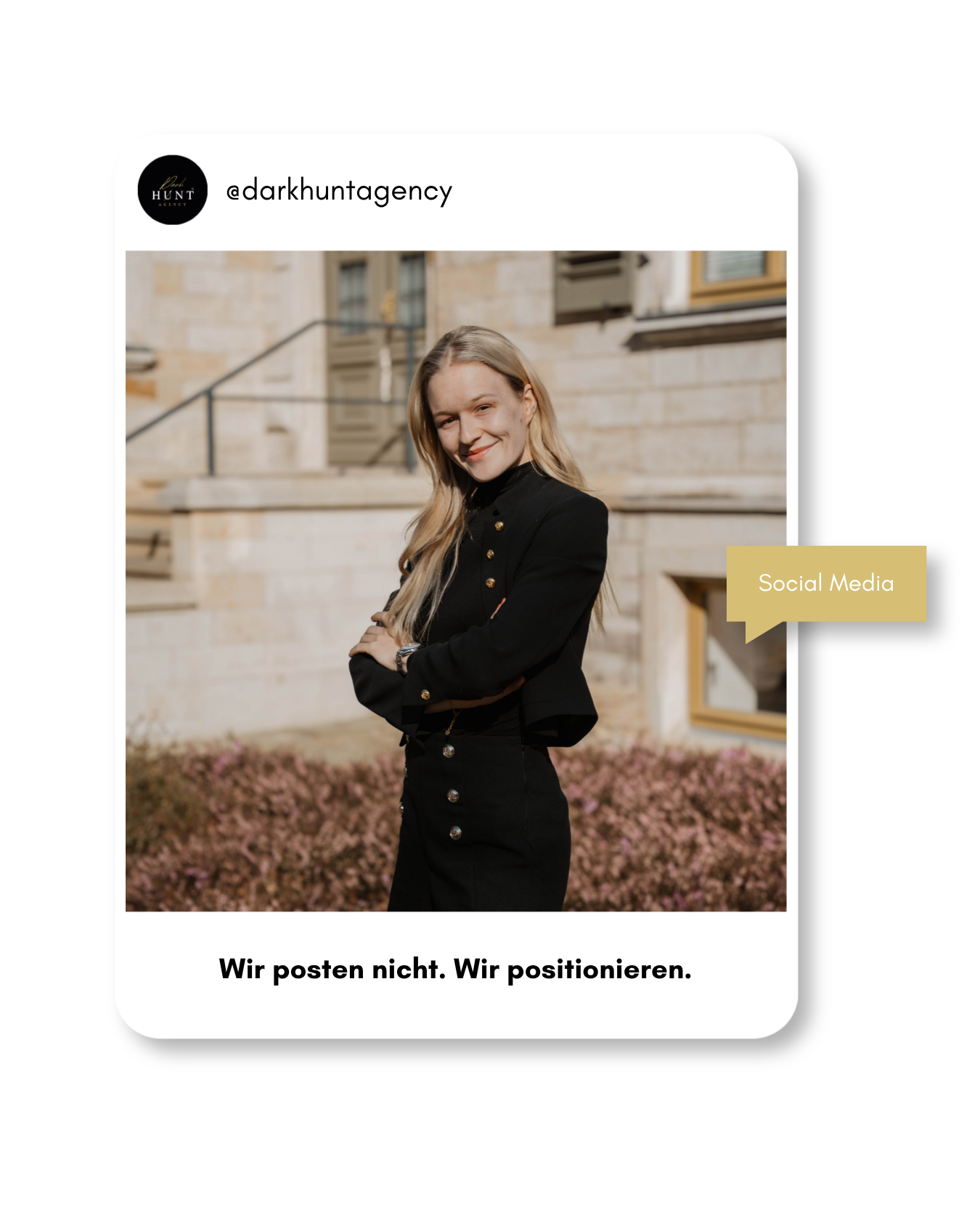 Charlotte Rühle, die Gründerin der Social Media Agentur Darkhunt Agency in Dresden